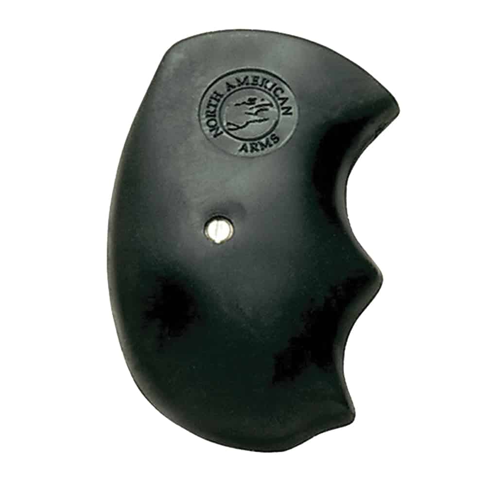 North American Arms GMM-M Mini Master oversized black rubber grip for 22 Magnum revolvers