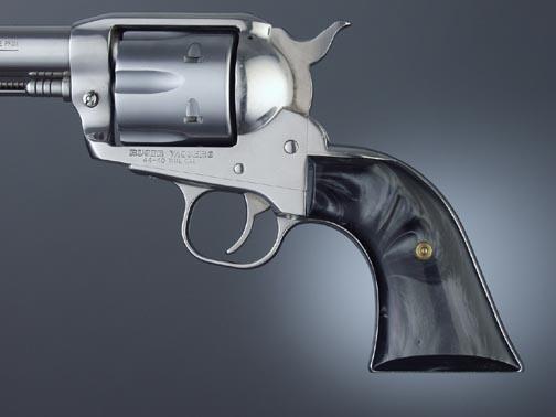 Hogue Black Pearl Cowboy Panels grips for Ruger Blackhawk/Vaquero