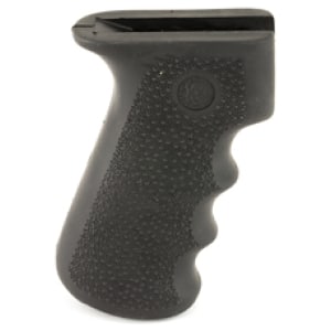 Hogue black Cobblestone rubber pistol grip with internal storage kit for AK-47 and AK-74