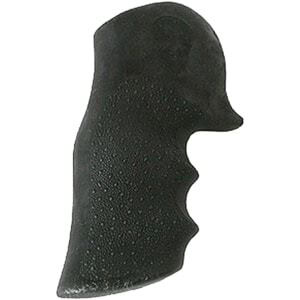 Hogue 58000 Monogrip black rubber pistol grip for Dan Wesson 44/357 with cobblestone texture