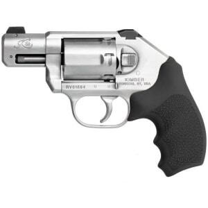 Hogue Cobblestone rubber monogrip for Kimber K6s, black, with finger grooves