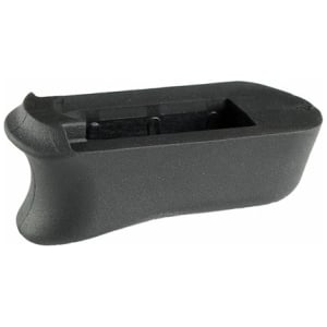Hogue Kimber Micro9 rubber magazine extended base pad in black; fits Kimber 7‑round Micro9 magazines.