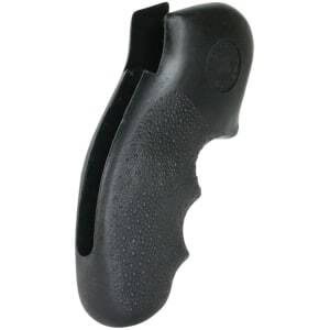 Hogue Monogrip 19100 black nylon cobblestone replacement grip for Smith & Wesson K/L-frame with round butt