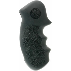 Hogue Monogrip black rubber grip for Smith & Wesson K/L frame round butt