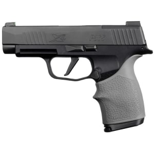 Hogue HandAll Beavertail Grip Sleeve Slate Gray for SIG SAUER P365X and P365XL