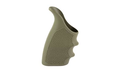 Hogue HandAll Beavertail Grip Sleeve on Sig P365 X-Macro in Olive Drab Green