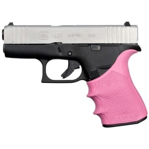 Hogue HandAll Beavertail Grip Sleeve for GLOCK 43X/48 in Pink