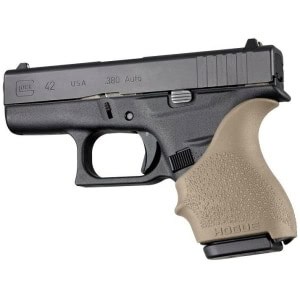 Hogue HandAll Beavertail Grip Sleeve for Glock 42/43 Flat Dark Earth