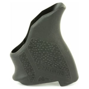 Hogue HandAll Beavertail Grip Sleeve for Ruger LCP II, black textured grip sleeve
