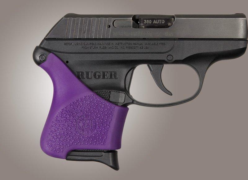 Hogue Handall Hybrid Grip Sleeve Purple for Ruger LCP product image