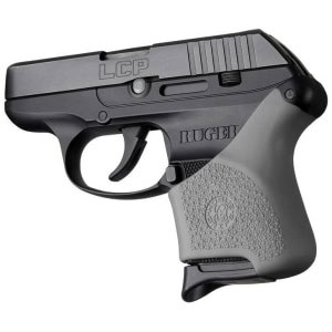 Hogue HandAll Hybrid grip sleeve for Ruger LCP in slate grey