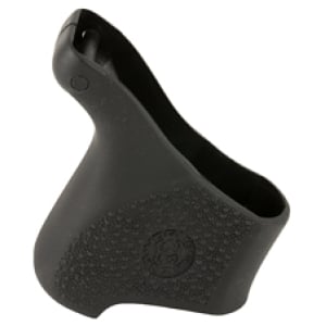 Hogue HandAll Hybrid black rubber grip sleeve for Ruger LCP with cobblestone texture