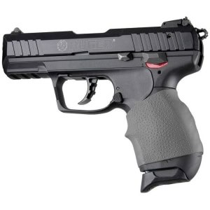 Hogue HandAll Jr small handgun grip sleeve in slate grey