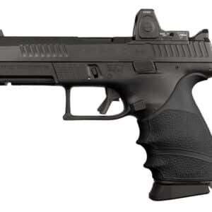 Hogue HandAll Beavertail Grip Sleeve black for CZ P-10 Compact 9mm