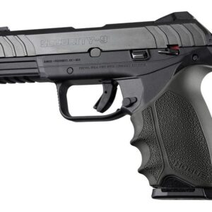Hogue HandAll beavertail black rubber grip sleeve for Ruger Security 9