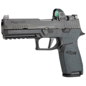 Hogue Wrapter Grit Adhesive Grip for SIG Sauer P320 Full Size Medium Grip Module, Black