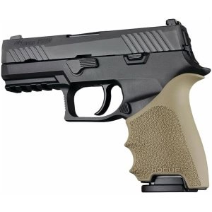 Hogue HandAll Beavertail Grip Sleeve for Sig Sauer P320 Compact Flat Dark Earth