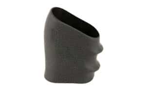 Hogue HandAll full-size black slip-on rubber grip sleeve with textured cobblestone pattern