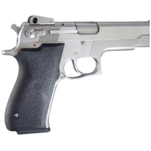 Hogue rubber grips for S&W 1006/4506 pistols, compatible with 10mm and .45 calibers