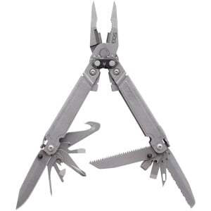 S.O.G SOGPA3001CP PowerAccess MT Stone Washed 5Cr15MoV Stainless Steel 6.82" Long