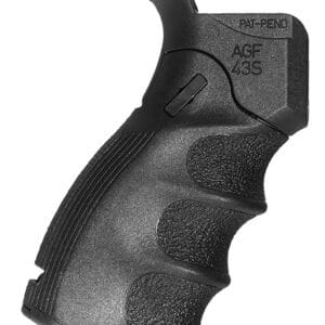 FAB Defense AGF-43S folding pistol grip in black polymer for AR-15/M16/M4