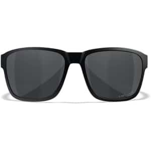 Wiley X Trek AC6TRK18 M/L gray polarized polycarbonate lens matte black Triloid nylon frame