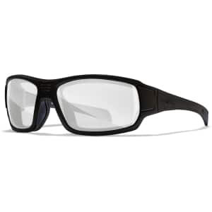 Wiley X BREACH CCBRH03 clear lens shooting glasses with matte black frame
