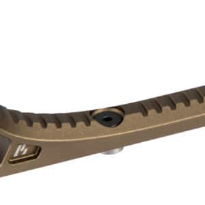 Strike Industries Link Curved ForeGrip Flat Dark Earth 6061T6 aluminum M-LOK Keymod