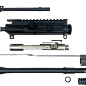 LBE Unlimited AR-15 13.7in Ready Build Kit, black, CHF barrel and NiB BCG