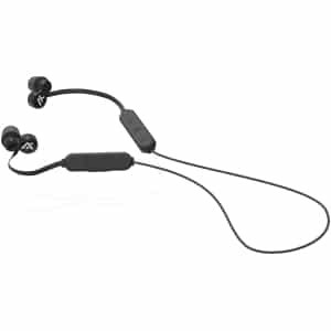 Axil GS Extreme 2.0 wireless tactical earbuds in black with charging case and ear tips