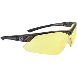 Radians Ducks Unlimited half-frame shooting glasses black frame amber lens