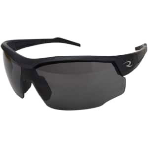 Radians Call Sign Bravo ballistic safety glasses smoke gray lens black frame