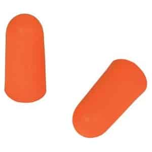 Radians earplug dispenser refill box with orange foam ear plugs, 500 units
