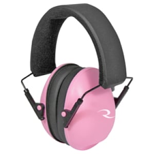 Radians Lowset Earmuff Pink/Black 21 dB NRR over-the-head hearing protection