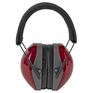Radians Terminator folding red earmuff NRR 29