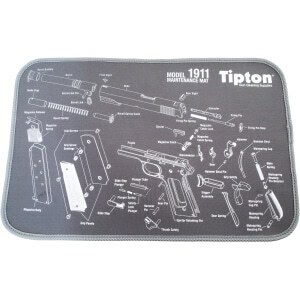 Tipton 558680 Maintenance Mat Black/Gray Neoprene Top w/Rubber Back 11"x17" 1911 Parts Diagram