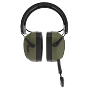 Caldwell E-Max Pro BT Comms electronic earmuffs, black, over-the-head, ambidextrous boom microphone