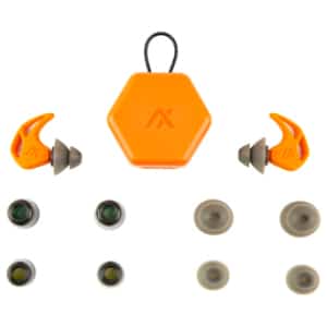 AXIL X20 earplugs with interchangeable foam and silicone tips