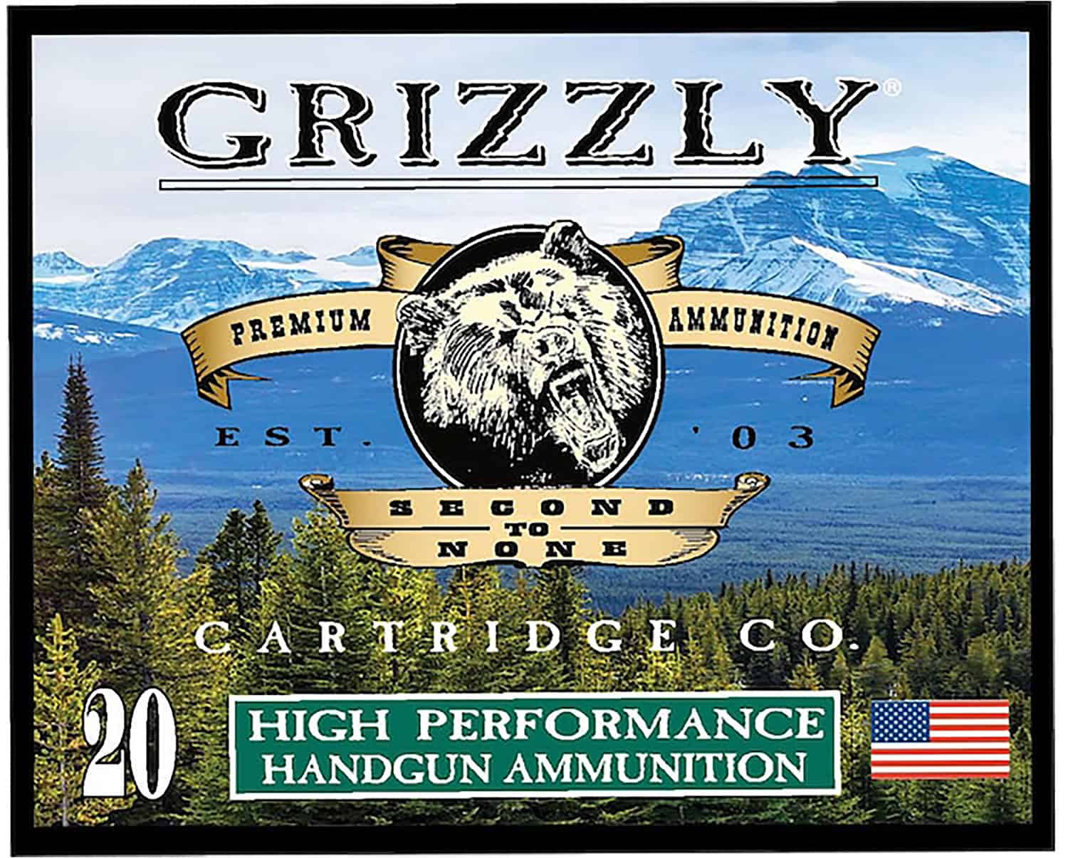 Grizzly Ammo GC44M+P2 .44 Magnum 240 gr JHP box