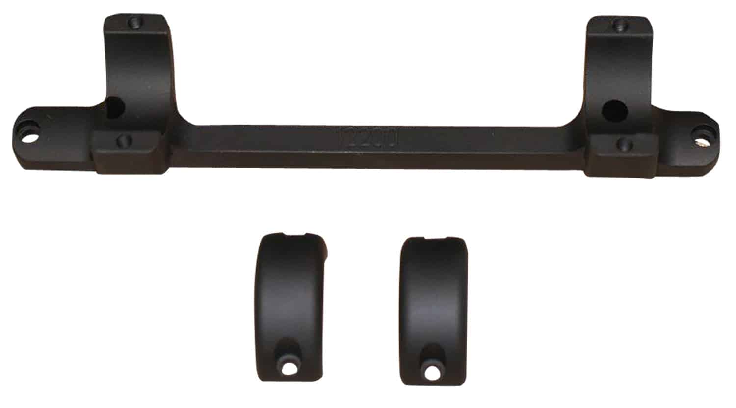 DNZ Game Reaper Savage 1-piece scope mount and rings, matte black, 1.17 in height