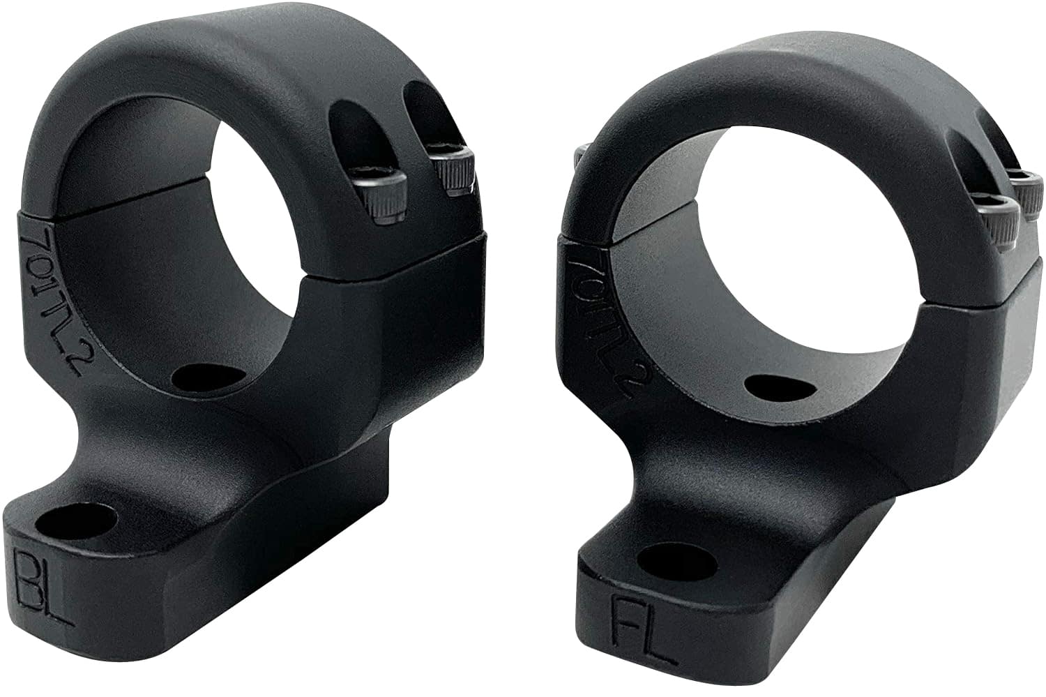 DNZ Game Reaper 2 1-inch scope mount and rings matte black for Howa rifles