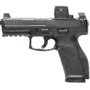 Heckler & Koch VP9A1 X Tactical 9mm pistol with 4.7-inch threaded barrel and optics-ready slide
