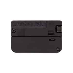 Trailblazer LifeCard LC1 .22 LR folding pistol in black aluminum