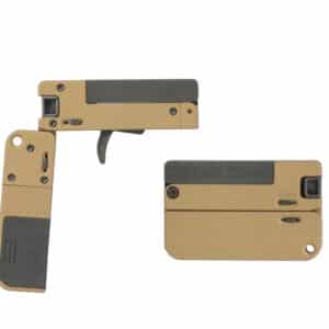 Trailblazer Lifecard .22 Winchester Magnum single-shot pistol in burnt bronze