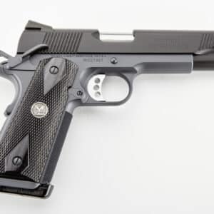 Wilson Combat Tactical SG .45 ACP 5-inch black pistol right-side view