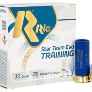 Rio STAR TEAM EVO 24 12GA 2.75in 24G #7.5 shotgun shells box