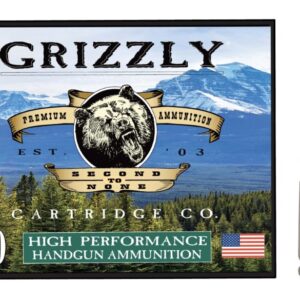 Grizzly Ammo GC9M+P9 9mm+P 147 gr JHP box