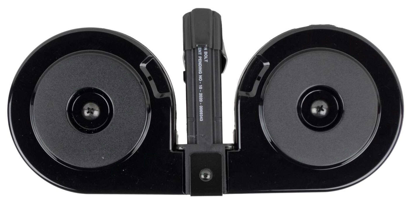 RWB AR-15 100rd drum magazine 5.56 with black cover