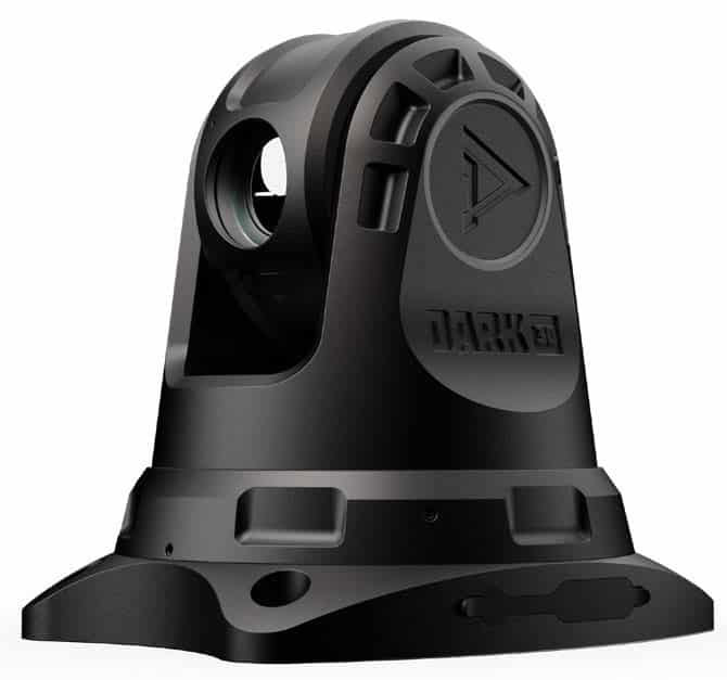 Dark30 Defiance LS 384 PTZ thermal camera 30mm with HDMI screen and rugged mount