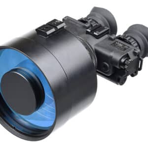 AGM FoxBat-8X 8x night vision bi-ocular in black with detachable IR illuminator